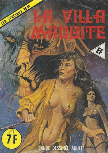 couverture du Bande Dessin&eacute;e Elvifrance &ndash; Les sp&eacute;ciaux EF &ndash; 016 &ndash; La villa maudite