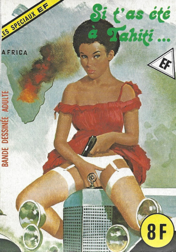 couverture du Bande Dessin&eacute;e Elvifrance &ndash; Les sp&eacute;ciaux EF &ndash; 026 &ndash; Si t&rsquo;as &eacute;t&eacute; &agrave; Tahiti