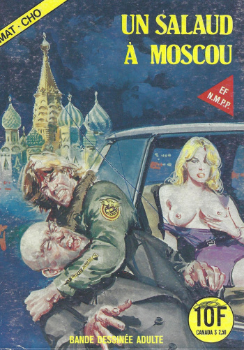 couverture du Bande Dessin&eacute;e Elvifrance &ndash; Mat-cho &ndash; 013 &ndash; Un salaud &agrave; Moscou