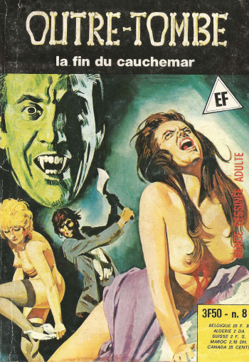 couverture du Bande Dessin&eacute;e Elvifrance &ndash; Outre-Tombe &ndash; 08 &ndash; La fin du cauchemar [French]