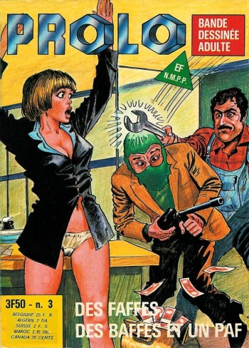 couverture du Bande Dessin&eacute;e [ElviFrance] PROLO 03 &ndash; Des faffes, des baffes et un paf [french]