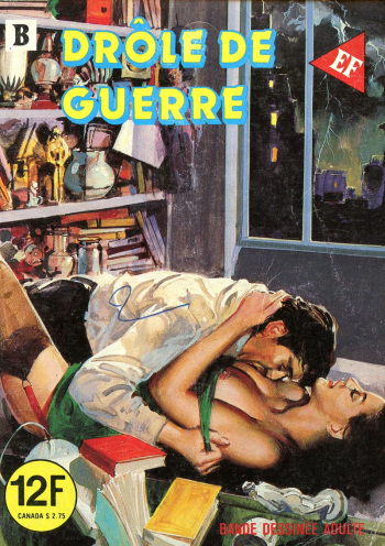 couverture du Bande Dessin&eacute;e Elvifrance &ndash; S&eacute;rie blanche &ndash; 012 &ndash; Dr&ocirc;le de guerre