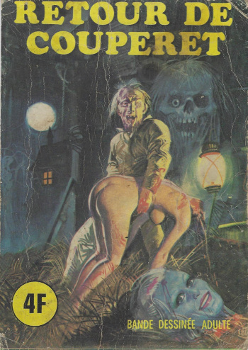 couverture du Bande Dessin&eacute;e Elvifrance &ndash; S&eacute;rie bleu &ndash; 011 &ndash; Retour de couperet