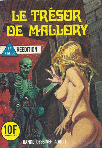 couverture du Bande Dessin&eacute;e Elvifrance &ndash; S&eacute;rie bleu &ndash; 024 &ndash; Le tr&eacute;sor de Mallory