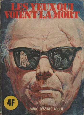 couverture du Bande Dessin&eacute;e Elvifrance &ndash; S&eacute;rie bleu &ndash; 037 &ndash; Les yeux qui voient la mort