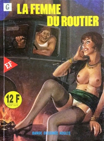 couverture du Bande Dessin&eacute;e Elvifrance S&eacute;rie Grise 26 &ndash; La femme du routier &ndash; Les baby-sitters
