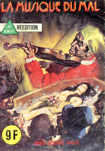 couverture du Bande Dessin&eacute;e Elvifrance &ndash; S&eacute;rie jaune &ndash; 005 &ndash; La musique du mal