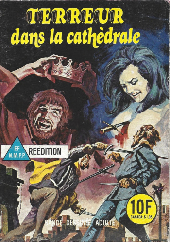 couverture du Bande Dessin&eacute;e Elvifrance &ndash; S&eacute;rie jaune &ndash; 022 &ndash; Terreur dans la cath&eacute;drale