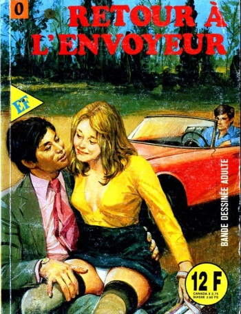 couverture du Bande Dessin&eacute;e Elvifrance S&eacute;rie Orange 14 &ndash; Retour &agrave; l&rsquo;envoyeur &ndash; Joli coup de th&eacute;&acirc;tre