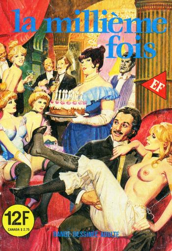 couverture du Bande Dessin&eacute;e Elvifrance &ndash; S&eacute;rie rose &ndash; 007 &ndash; La milli&egrave;me fois
