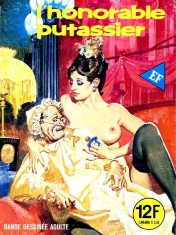 couverture du Bande Dessin&eacute;e Elvifrance &ndash; S&eacute;rie rose 01 L&rsquo;honorable putassier &ndash; Fr&eacute;quentations dangereuses
