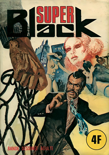 couverture du Bande Dessin&eacute;e (Elvifrance &ndash; S&eacute;rie Verte #016) Super Black [French]