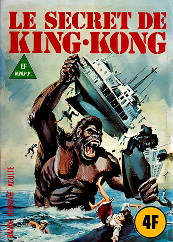 couverture du Bande Dessin&eacute;e (Elvifrance &ndash; S&eacute;rie Verte #041) Le secret de King-Kong [French]