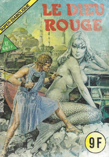 couverture du Bande Dessin&eacute;e Elvifrance &ndash; Super diabolique &ndash; 007 &ndash; Le dieu rouge