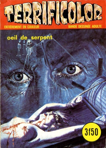 couverture du Bande Dessin&eacute;e Elvifrance &ndash; Terrificolor 006 oeil de serpent [French]