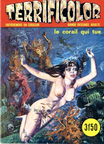 couverture du Bande Dessin&eacute;e Elvifrance &ndash; Terrificolor 010 &ndash; Le corail qui tue [French]