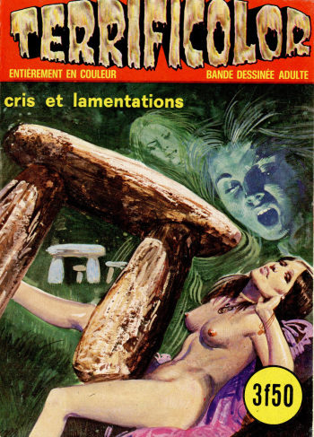 couverture du Bande Dessinée Elvifrance – Terrificolor – 012 – Cris et lamentations