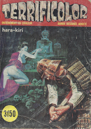 couverture du Bande Dessinée Elvifrance – Terrificolor – 016 – Hara-kiri