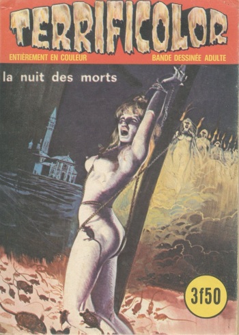 couverture du Bande Dessin&eacute;e Elvifrance &ndash; Terrificolor 019 &ndash; La nuit des morts [French]