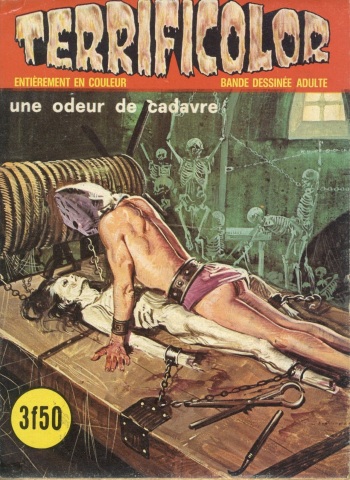 couverture du Bande Dessin&eacute;e ElviFrance &ndash; Terrificolor 020 &ndash; Une odeur de cadavre [French]