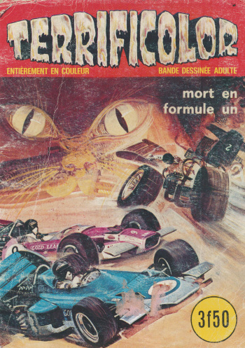 couverture du Bande Dessin&eacute;e Elvifrance &ndash; Terrificolor &ndash; 025 &ndash; Mort en formule un
