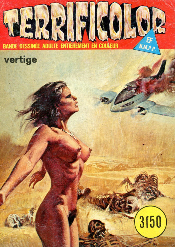 couverture du Bande Dessin&eacute;e Elvifrance &ndash; Terrificolor &ndash; 035 &ndash; Vertige