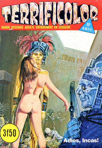 couverture du Bande Dessin&eacute;e Elvifrance &ndash; Terrificolor &ndash; 039 &ndash; Adios, Incas !