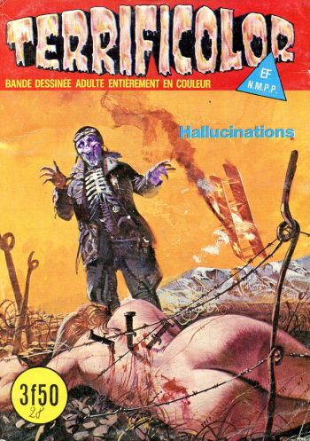 couverture du Bande Dessin&eacute;e Elvifrance &ndash; Terrificolor &ndash; 042 &ndash; Hallucinations