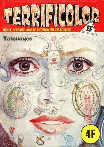 couverture du Bande Dessin&eacute;e Elvifrance &ndash; Terrificolor &ndash; 047 &ndash; Tatouage