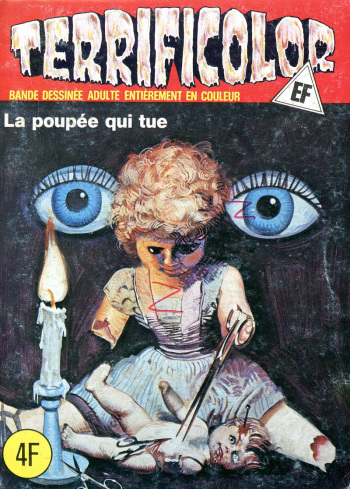 couverture du Bande Dessin&eacute;e Elvifrance &ndash; Terrificolor &ndash; 052 &ndash; La poup&eacute;e qui tue