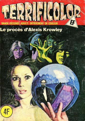 couverture du Bande Dessin&eacute;e Elvifrance &ndash; Terrificolor &ndash; 060 &ndash; Le proc&egrave;s d&rsquo;Alexis Krowley