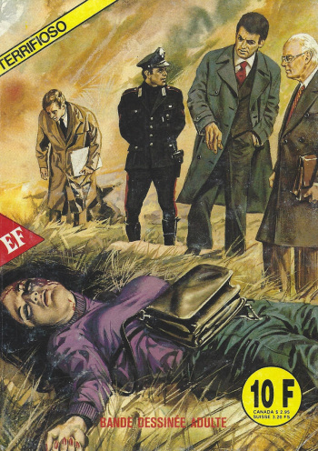 couverture du Bande Dessin&eacute;e Elvifrance &ndash; Terrifioso &ndash; 009 &ndash; Sans titre