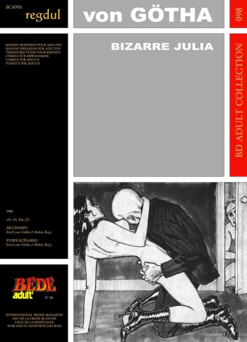 couverture du Bande Dessin&eacute;e [Erich Von Gotha (Robin Ray)] Bizarre Julia [French]