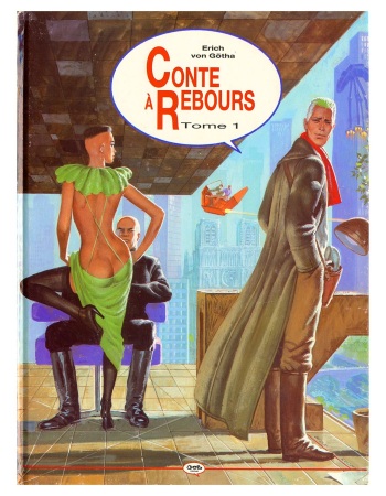 couverture du Bande Dessin&eacute;e [Erich Von Gotha (Robin Ray)] Contes &agrave; rebours [French]