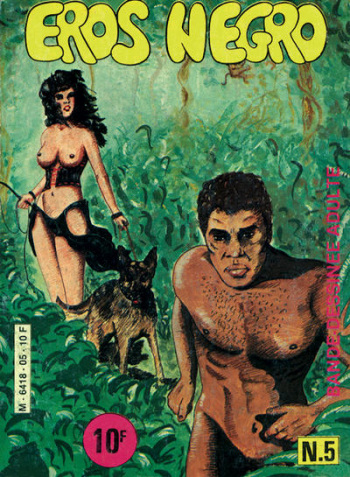 couverture du Bande Dessin&eacute;e Eros Negro N.5 &ndash; L&rsquo;&Icirc;le des chiens [French]