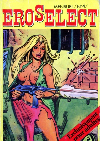 couverture du Bande Dessin&eacute;e Eroselect #04 Solange-Cauchemar &ndash; b Striker-Acide et violents coups de marteau