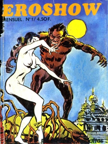 couverture du Bande Dessin&eacute;e Eroshow #1 Emilia la folle nuit &ndash; b Robby-D&eacute;tective tr&eacute;s tr&eacute;s priv&eacute;