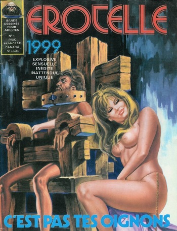 couverture du Bande Dessin&eacute;e Erotelle n.1 &ndash; C&rsquo;est pas tes oignons [French]