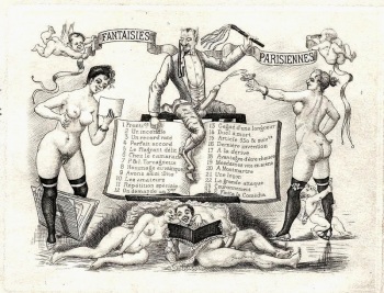 couverture du Bande Dessin&eacute;e Erotic Art Collector 0401  FREDILLO &ndash; Fantaisies Parisiennes