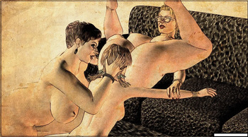 couverture du Bande Dessin&eacute;e EROTIC FACE SITTING DRAWING 2