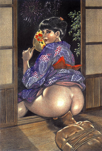 couverture du Bande Dessin&eacute;e EROTIC FACE SITTING DRAWING