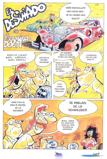 couverture du Bande Dessin&eacute;e [Fajardo] El Desviado &ndash; La Examina &ndash; Dora [French]