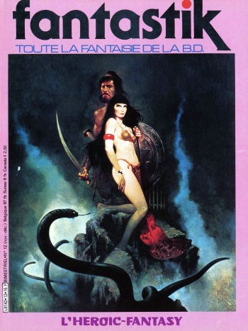 couverture du Bande Dessin&eacute;e Fantastik #12 &ndash; L&rsquo;heroic-fantasy [French]