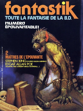 couverture du Bande Dessin&eacute;e Fantastik #2 &ndash; Ma&icirc;tres de L&rsquo;&Eacute;pouvante [French]