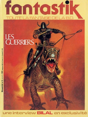 couverture du Bande Dessin&eacute;e Fantastik #3 &ndash; Les Guerriers [French]