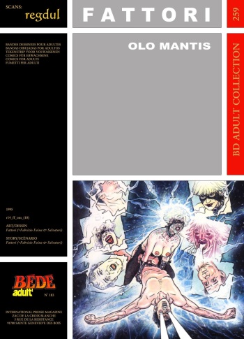 couverture du Bande Dessin&eacute;e [Fattori(Faina Fabrizio)] Olo mantis [French]