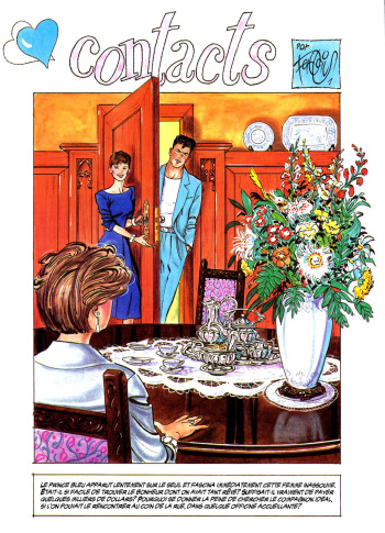 couverture du Bande Dessin&eacute;e [Ferocius] Contacts [French]