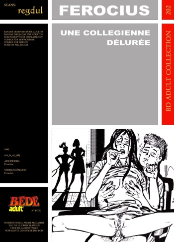 couverture du Bande Dessin&eacute;e [Ferocius] Une collegienne d&eacute;lur&eacute;e [French]