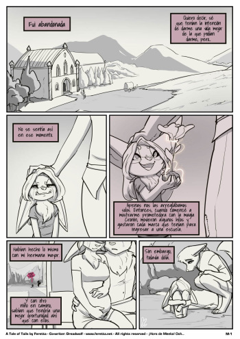 couverture du Bande Dessin&eacute;e [Ferretta] A Tale of Tails: 06.5 Meeka [Spanish] [Red Fox Makkan]