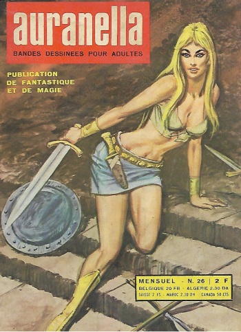 couverture du Bande Dessin&eacute;e [Floriano Bozzi](Auranella #26) L&rsquo;&eacute;p&eacute;e dans la roche [French]